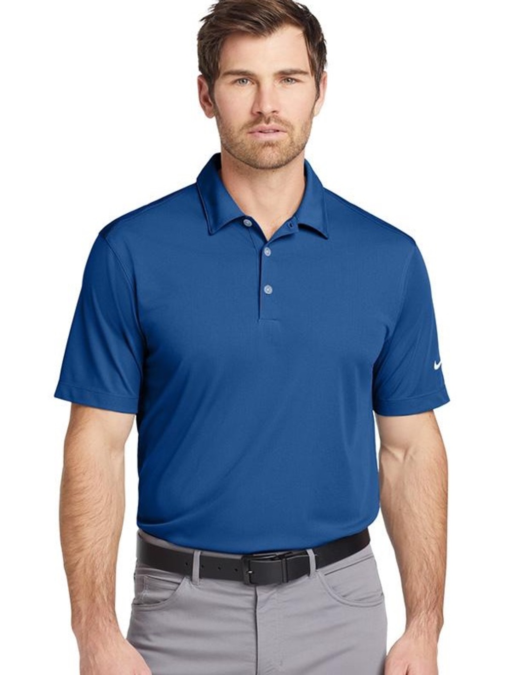 Nike Golf Dri-Fit Polo Shirt Navy Blue Men’s Size Medium